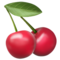 Cherries emoji on Apple